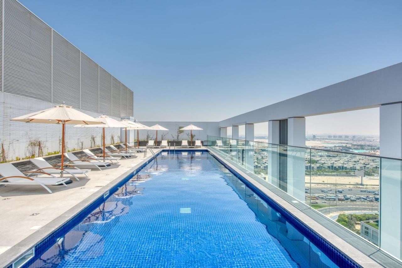 SOL Living - SOL Avenue Leilighet Dubai Eksteriør bilde